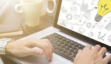 rendering of an idea on a computer screen