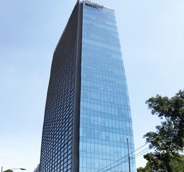 tall office building in Mexico