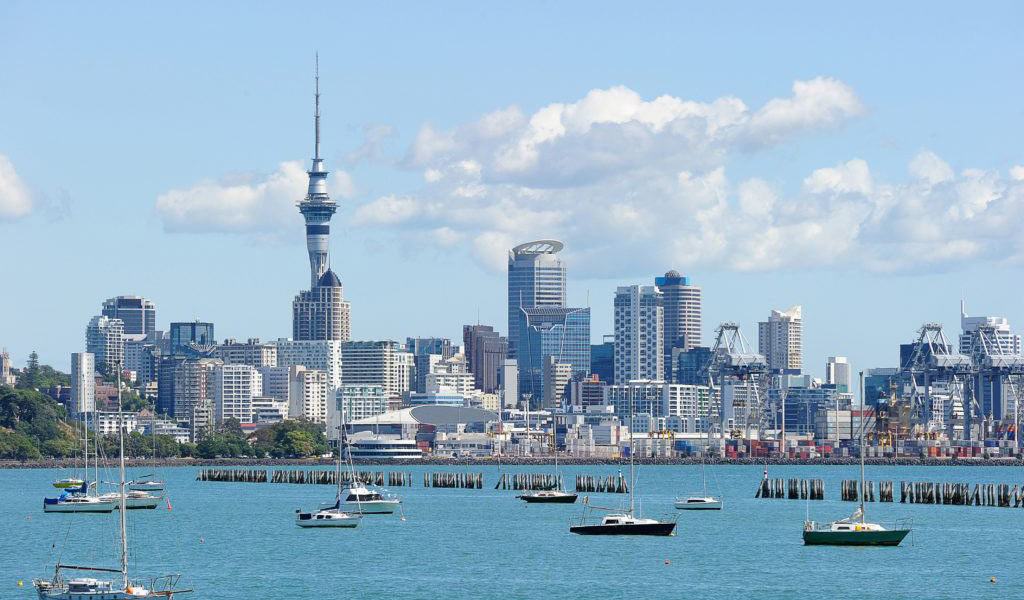 Auckland NZ cityview