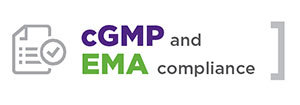 cgmp and ema compliance logo