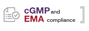 cgmp and ema compliance logo