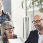 group of coworkers in a conference