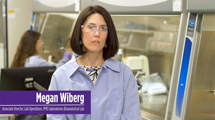 Megan Wiberg, Associate Director Lab Operations, PPD Laboratories Bioanalytical Lab
