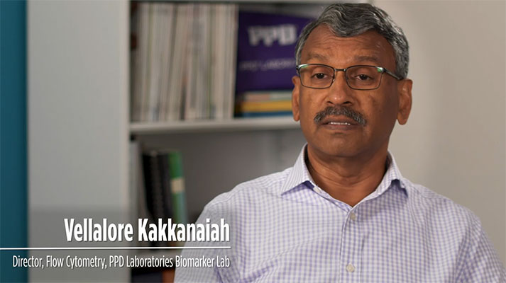 Vellalore Kakkanaiah, Director Flow Cytometry, PPD Laboratories Biomarker Lab