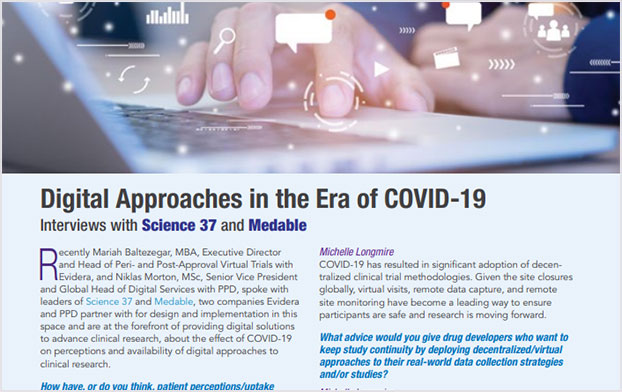 Evidera Interview with Science 37 and Medable: Digital Approaches in the Era of COVID-19