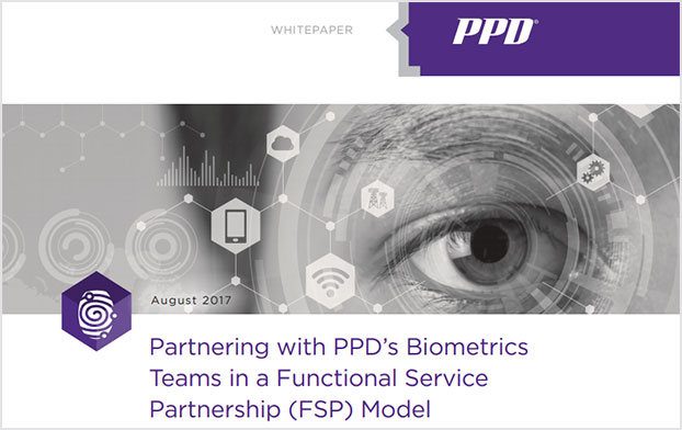 Partnering with PPD's Biometrics Teams in a Functional Service Partnership (FSP) Model