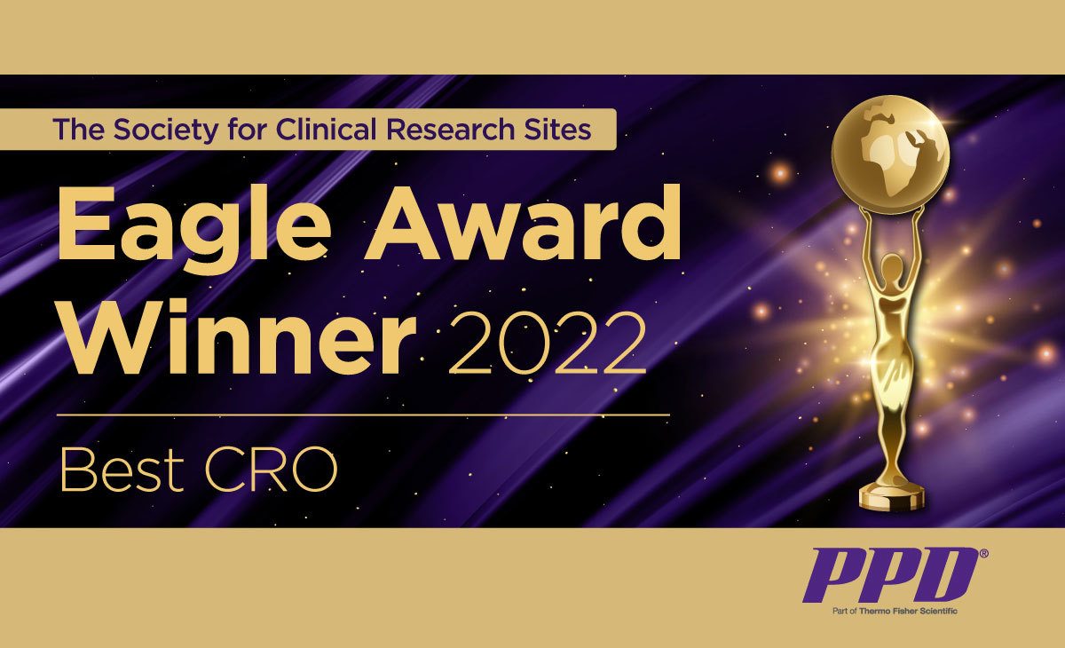 PPD Eagle Award Winner for Clinical Research Site Partnerships
