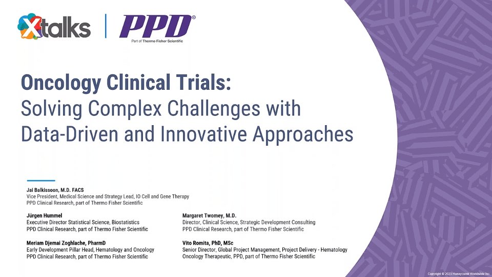 Oncology Clinical Trials: Solving Complex Challenges with Data-Driven and Innovative Approaches Webinar