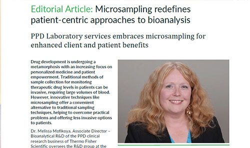 Microsampling Redefines Patient-Centric Approaches to Bioanalysis