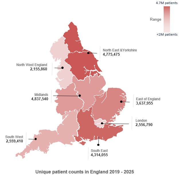 Vantage primary care map 2025