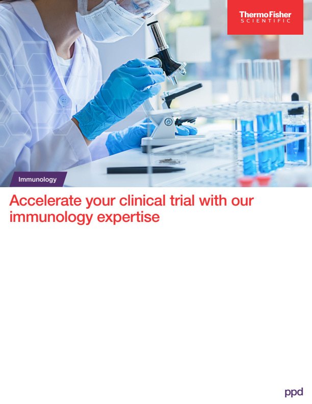 PPD Immunology Brochure title page