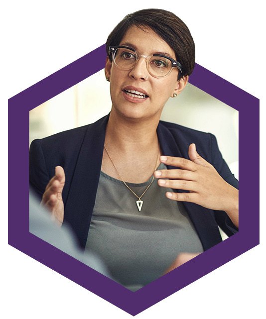 Consulting partner meeting hexagon