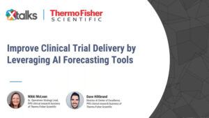 AI Forecasting for Faster, Smarter Clinical Trial Delivery webinar card