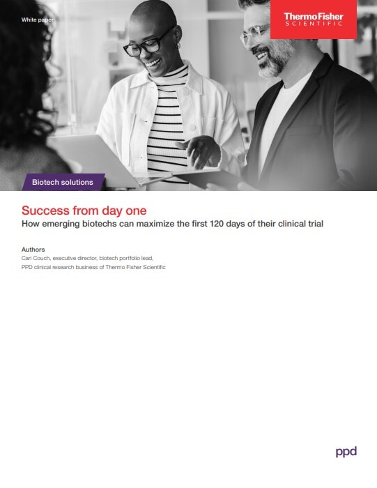 Success from Day One: How Emerging Biotechs Maximize the First 120 Days white paper