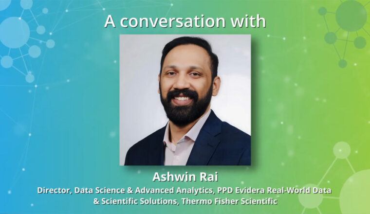 Title of the presentation "AI in Real World Evidence data analytics"