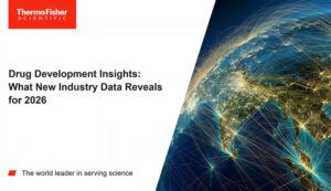 Title page of the webinar, "Drug Development Insights: What New Industry Data Reveals for 2026"