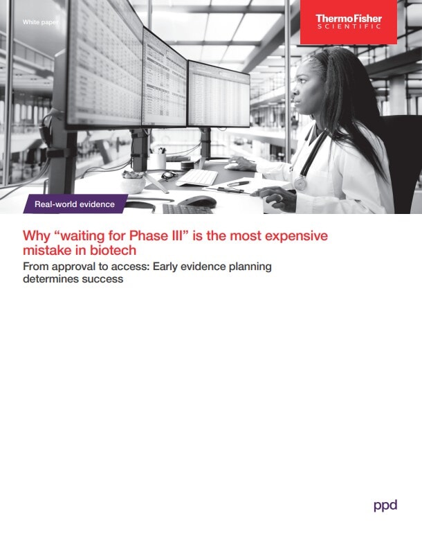 Why waiting for Phase III is the most expensive mistake in biotech white paper